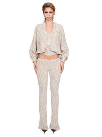 Palla Bianca Bomber Jacket - Sandstone Marl