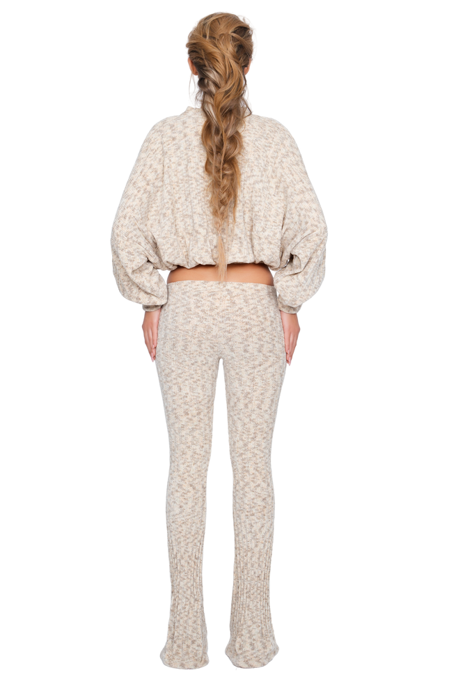 Palla Bianca Bomber Jacket - Sandstone Marl