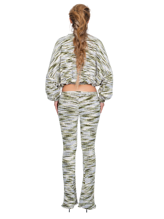 Dola Zip Bomber - Moss Strata