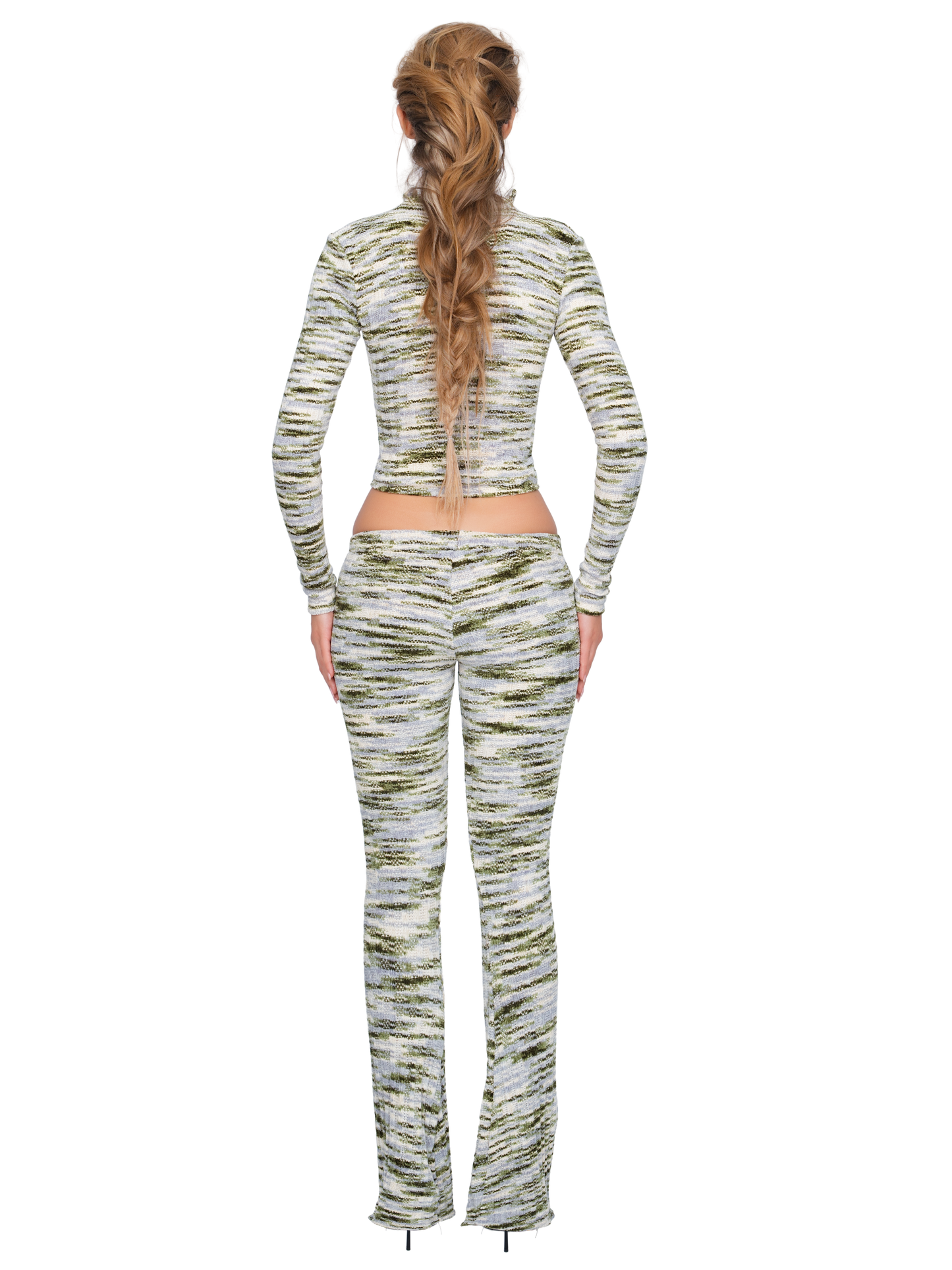 Dola Zip Jacket - Moss Strata