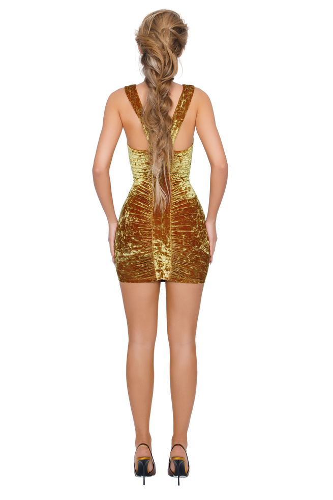 Duran Ruched Mini - Honey Lime