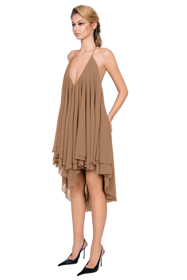 Fassa Dress - Indian Tan