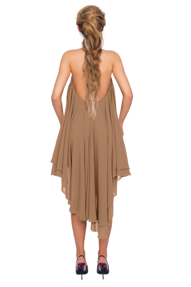 Fassa Dress - Indian Tan