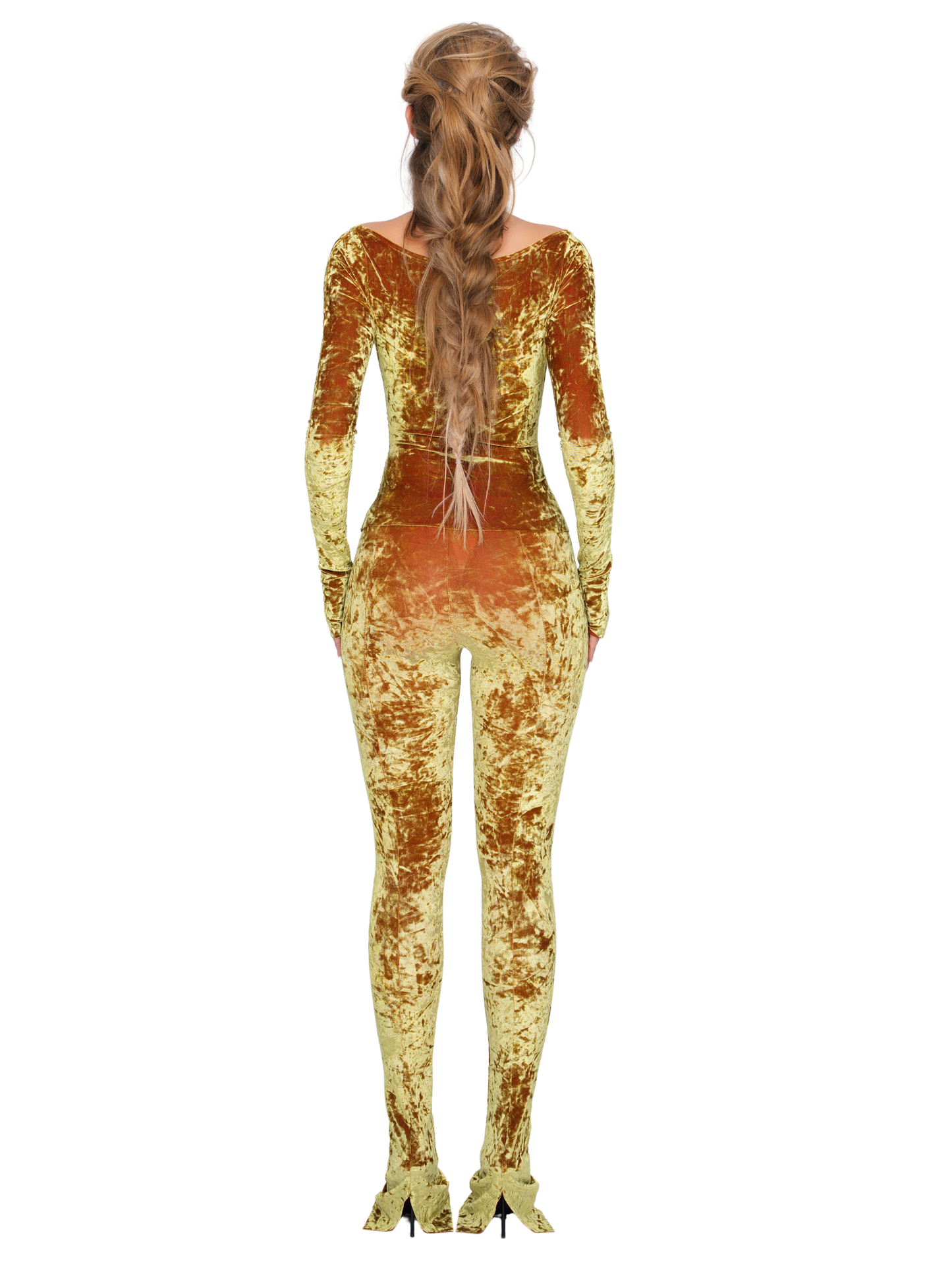 Lanai Long Sleeved Top - Honey Lime