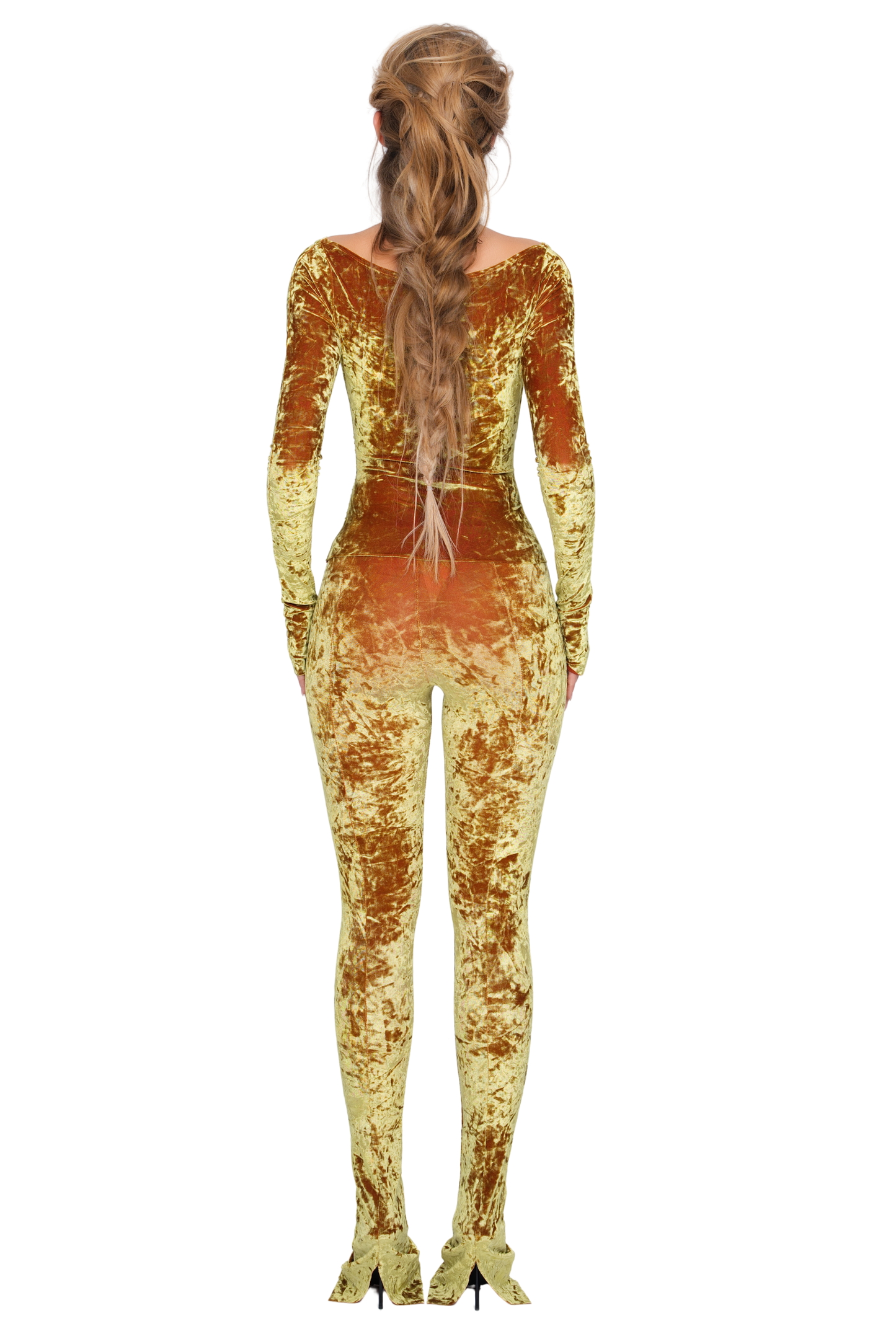 Lanai Long Sleeved Top - Honey Lime