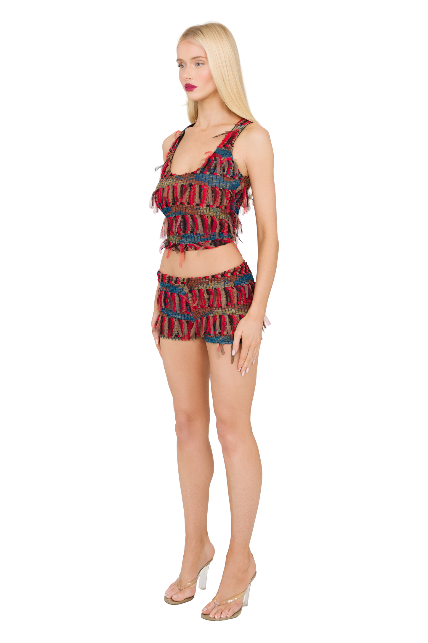 Nira Mini Shorts - Red Tape