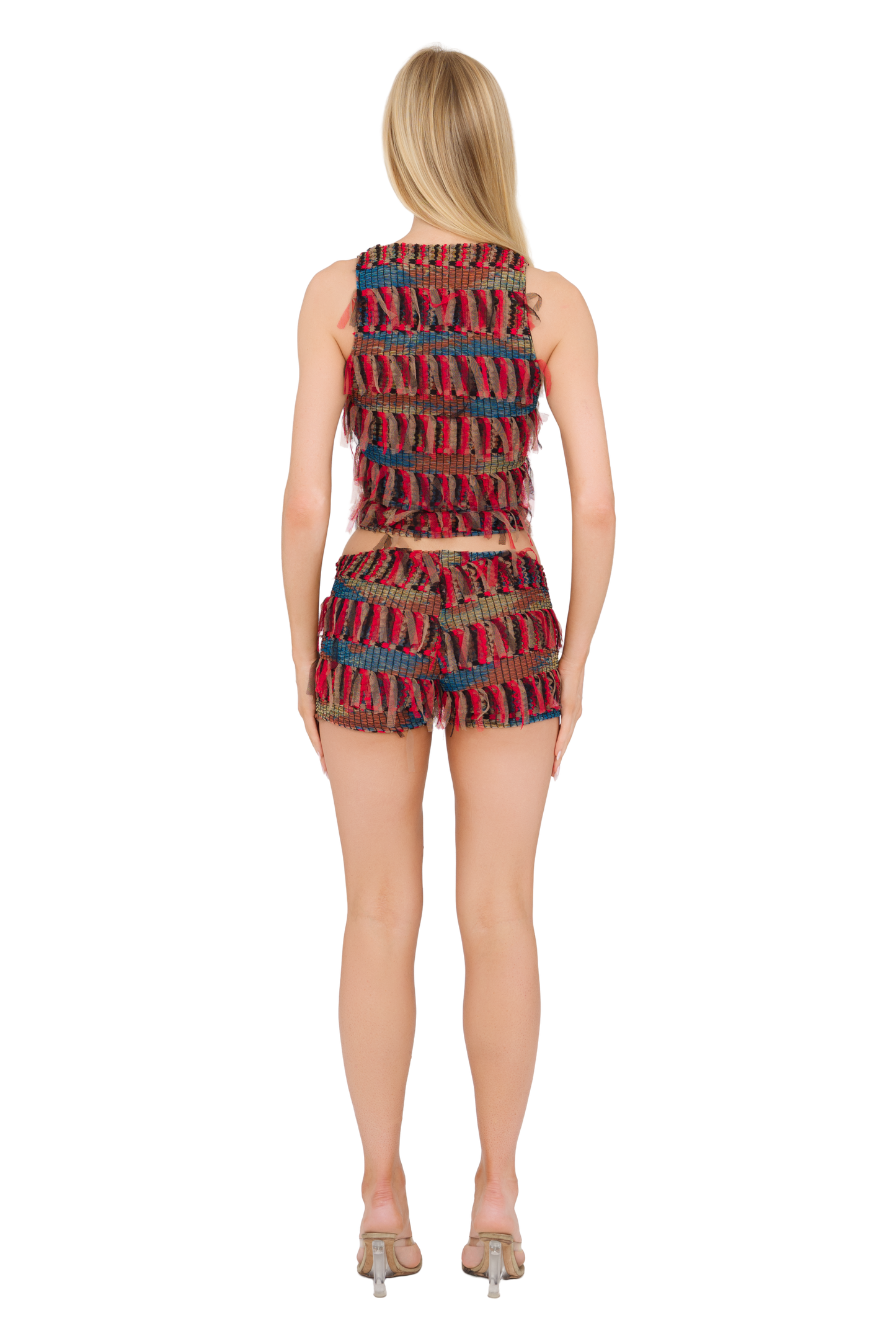 Nira Mini Shorts - Red Tape