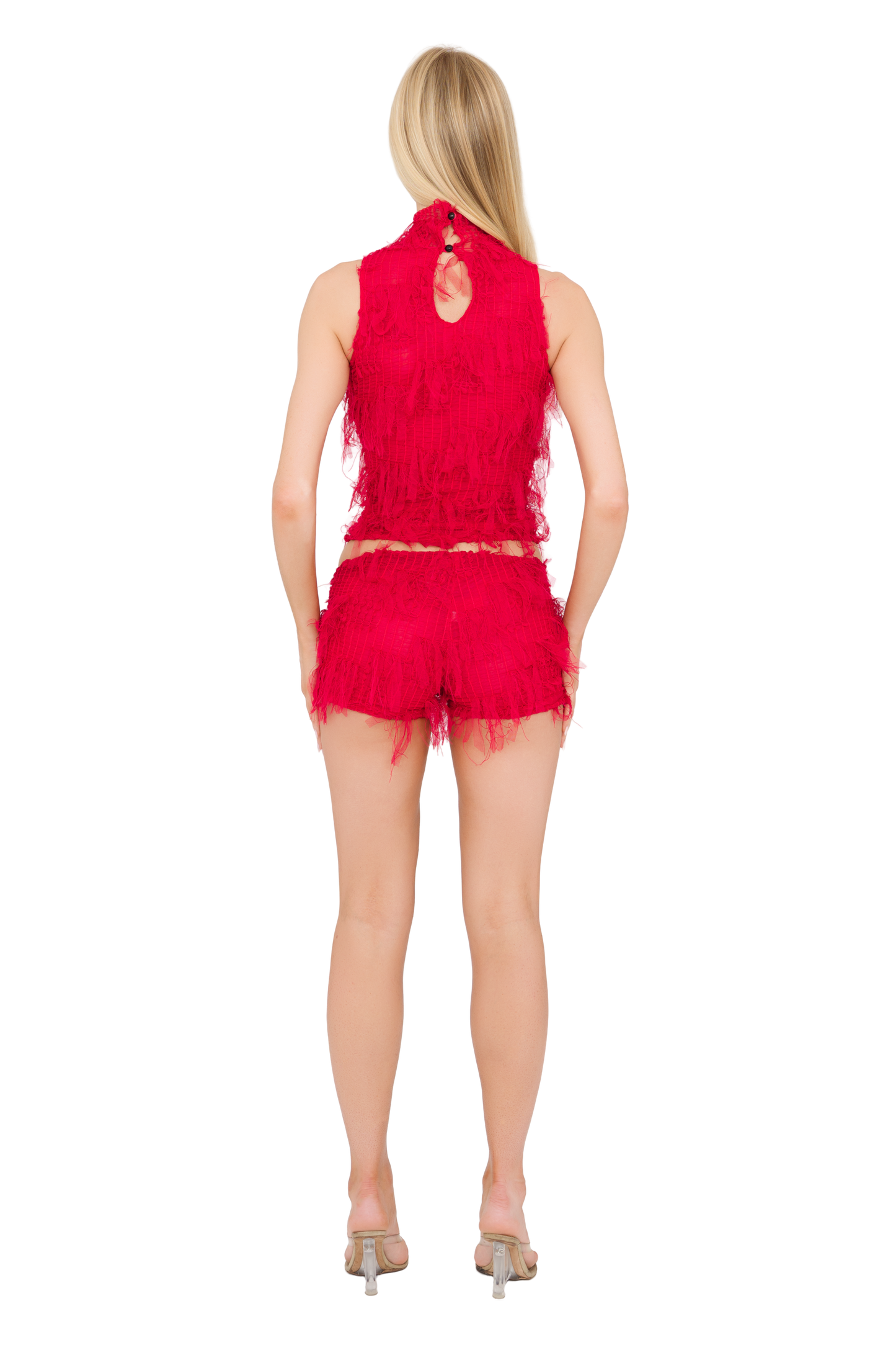 Neyo High Neck - Red Red