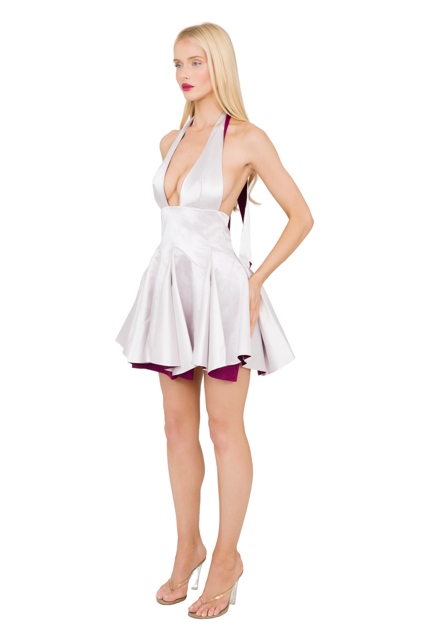 Corso Dress - Purple Pinch
