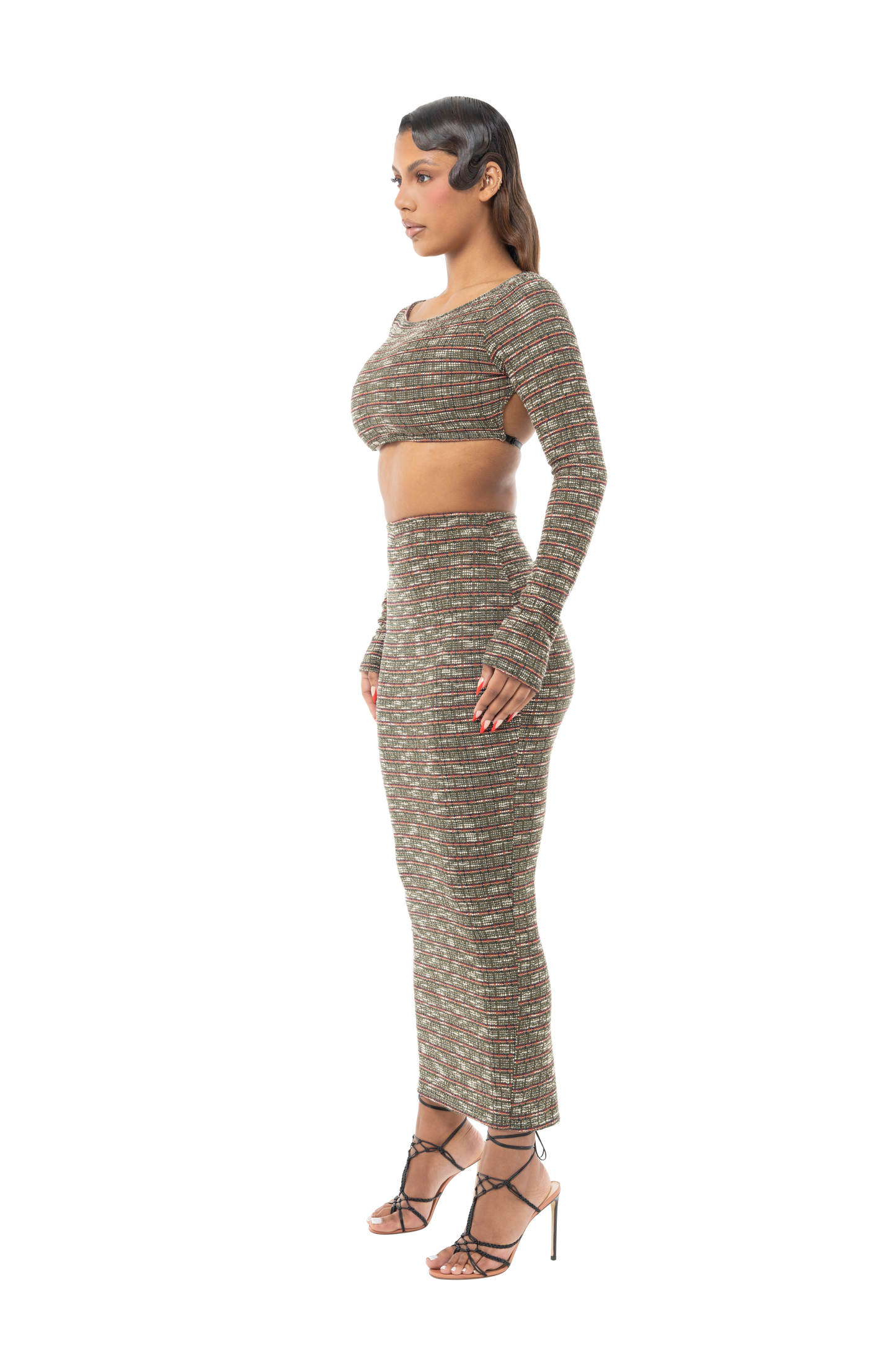 Two Piece Maxi Co-ord - Top