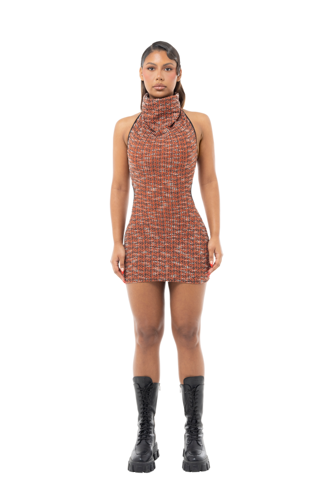 Backless Mini Dress