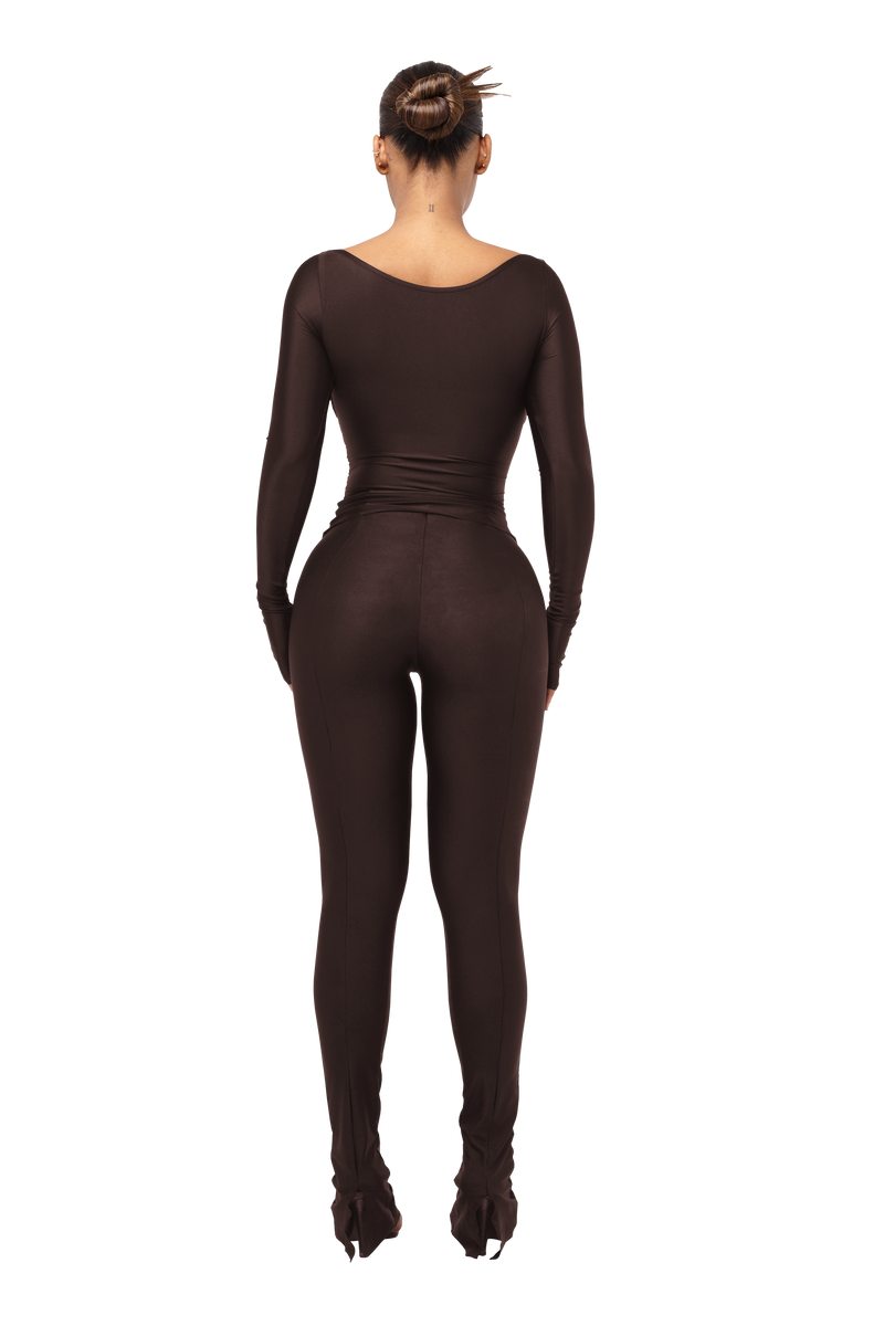 LANAI LEGGINGS - Chocolate – CouCoo